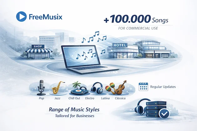 catalogo musicale professionale per aziende e operatori B2B