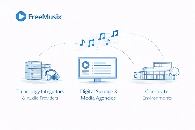 soluzione musicale per operatori e integratori B2B