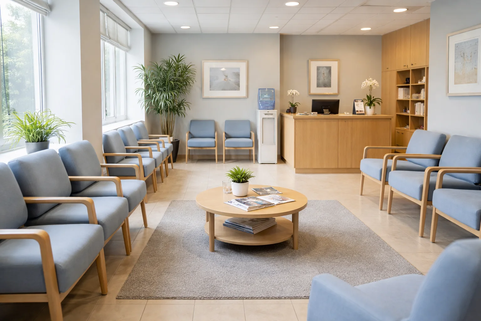 how background music for waiting rooms works
